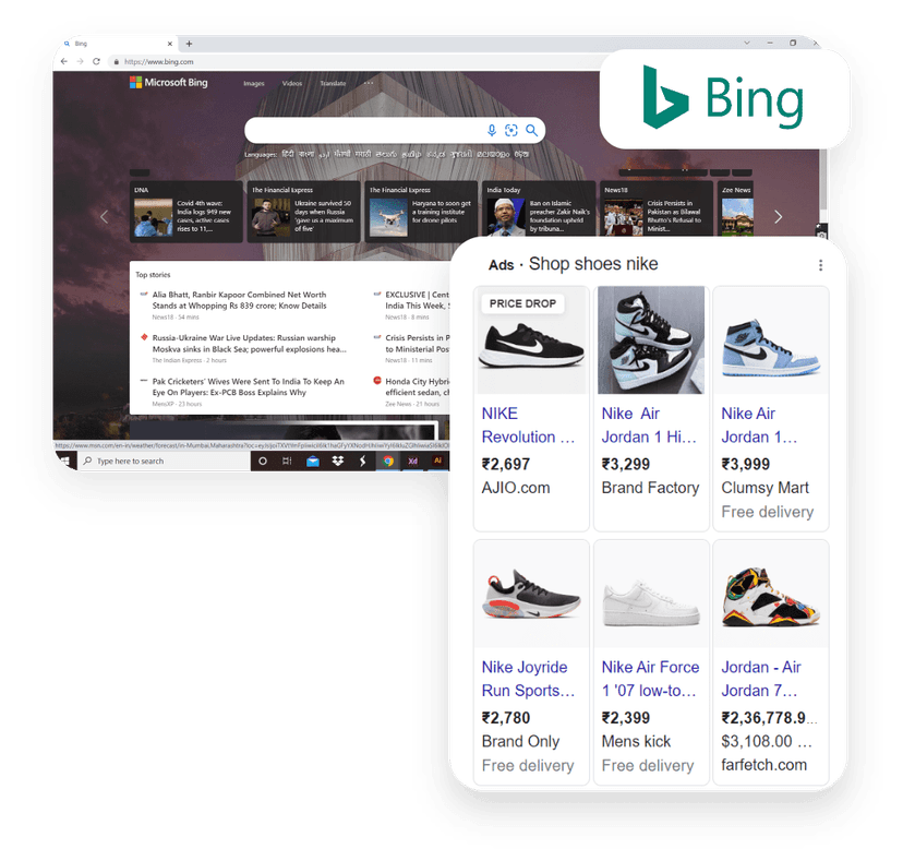 BING ADS ADVERTISING